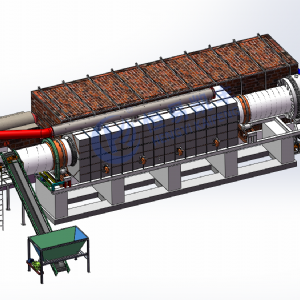 連續(xù)式炭化爐,鈉電負(fù)極材料炭化回轉(zhuǎn)窯,炭化爐設(shè)備